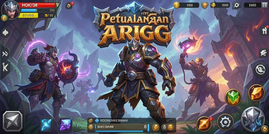 Tampilan permainan HOKI138 dengan grafis memukau dan aksi seru.