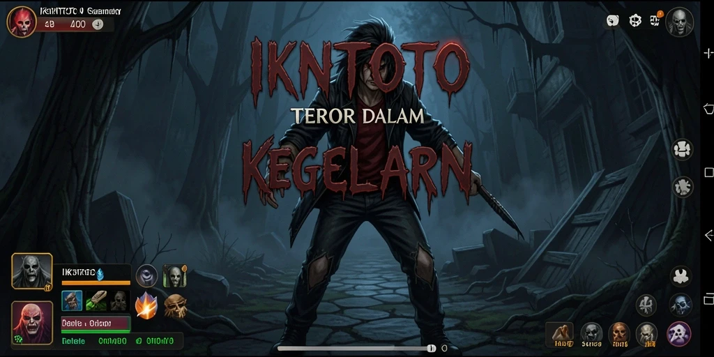 Tangkapan layar menampilkan momen menegangkan dalam gameplay IKNTOTO.