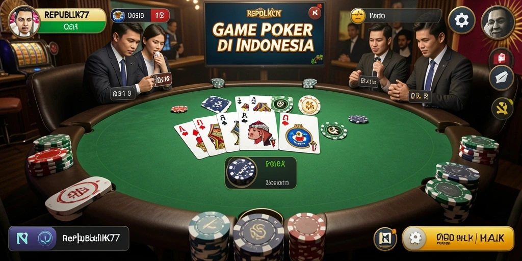 Gameplay mendebarkan di REPUBLIK77 dengan visual menarik.