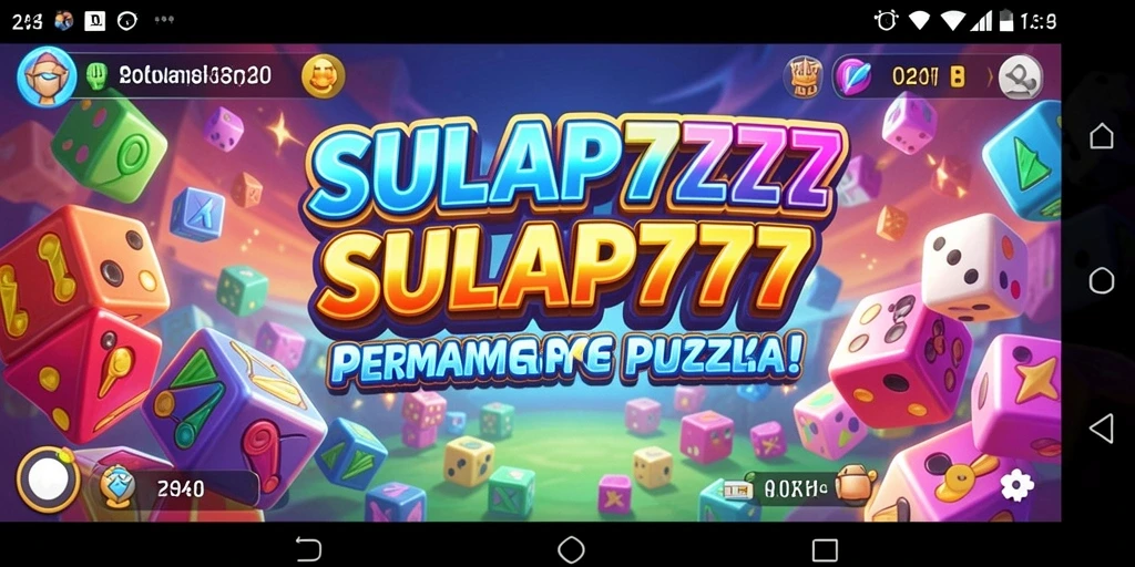 Tangkapan layar gameplay SULAP777 menampilkan tantangan Puzzle yang menarik.