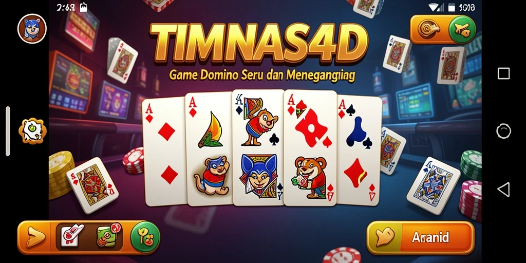 Screenshot utama TIMNAS4D menampilkan gameplay yang seru.